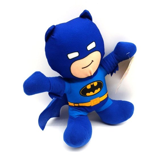 DC Super Friends Batman Toy Factory Plush 12" Sanitized Clean Child Gift Hero - Picture 10 of 10